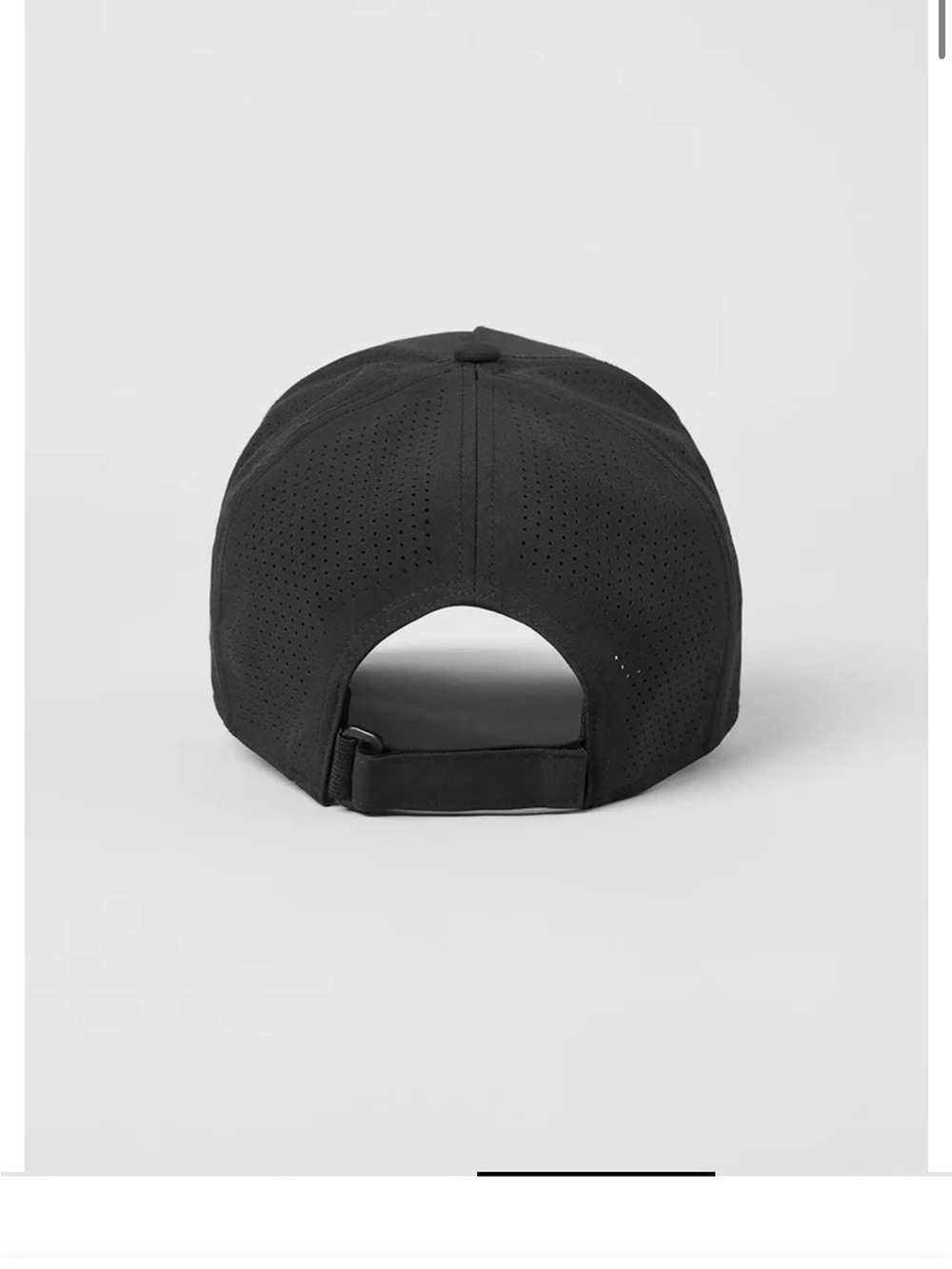 ALO Yoga Black Embossed Logo Baseball Cap - Picture 5 of 6